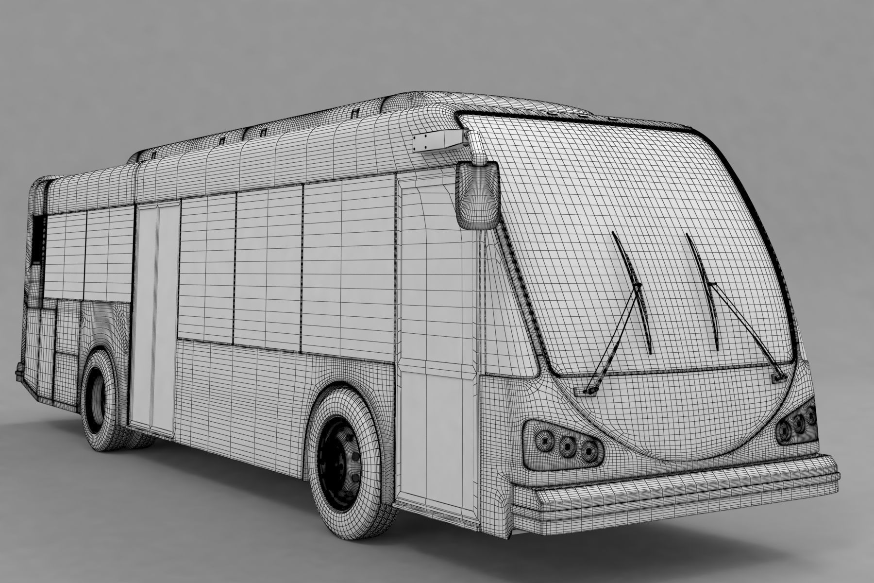 Bus ElDorado National EZ Rider II 3D model_13