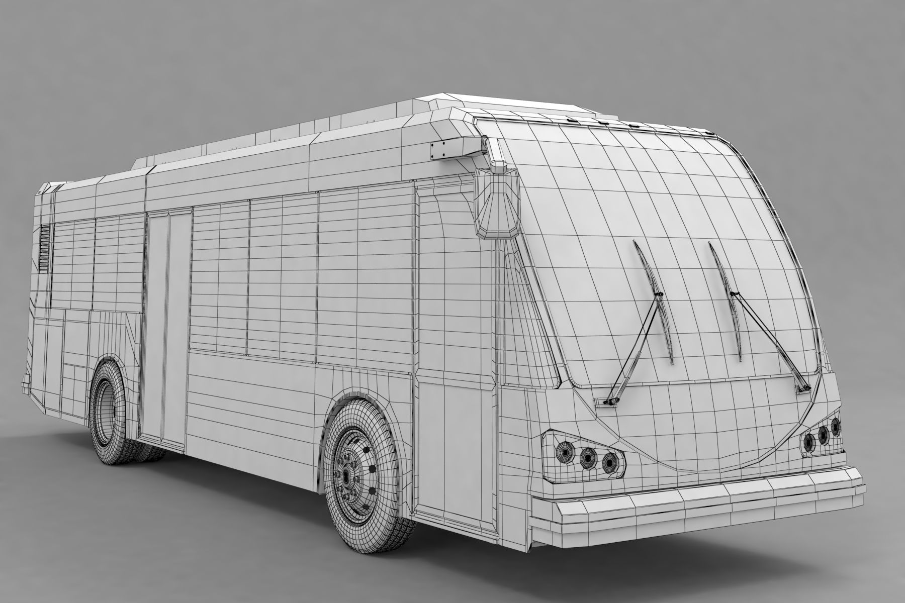 Bus ElDorado National EZ Rider II 3D model_12