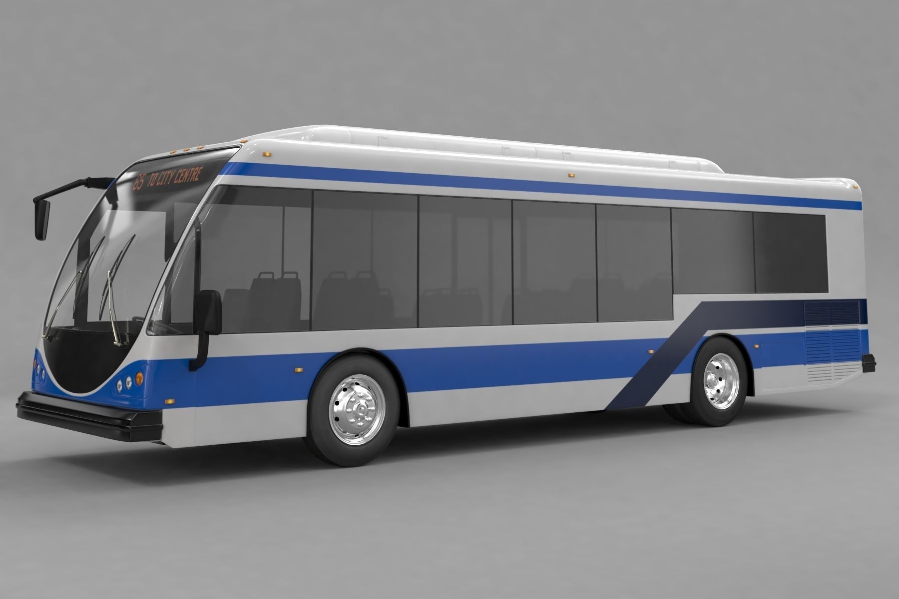 Bus ElDorado National EZ Rider II 3D model_2