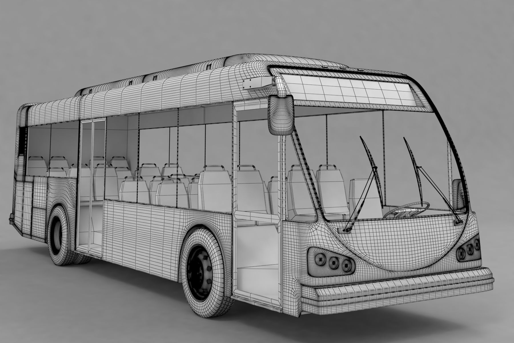 Bus ElDorado National EZ Rider II 3D model_14