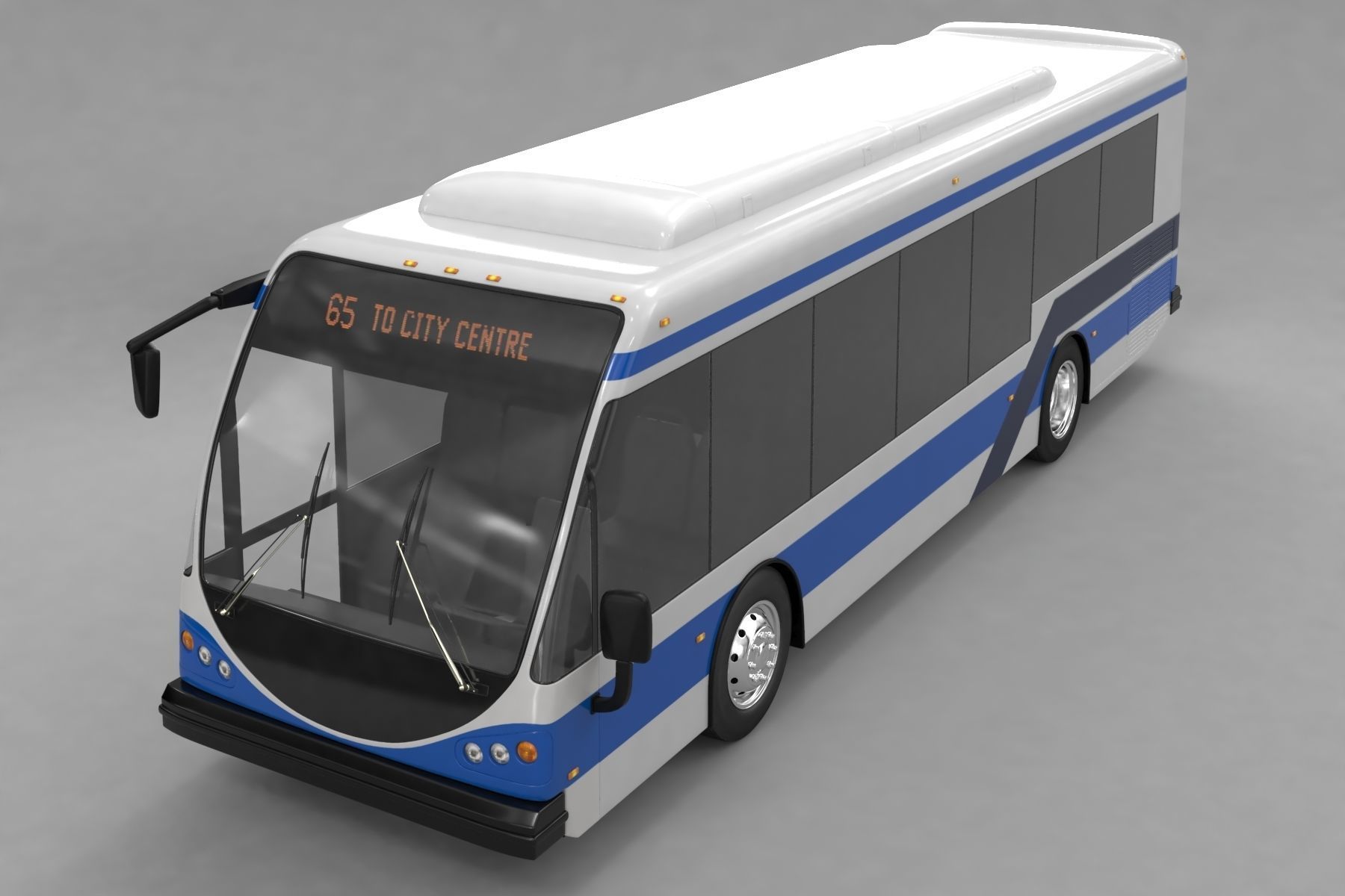Bus ElDorado National EZ Rider II 3D model_4