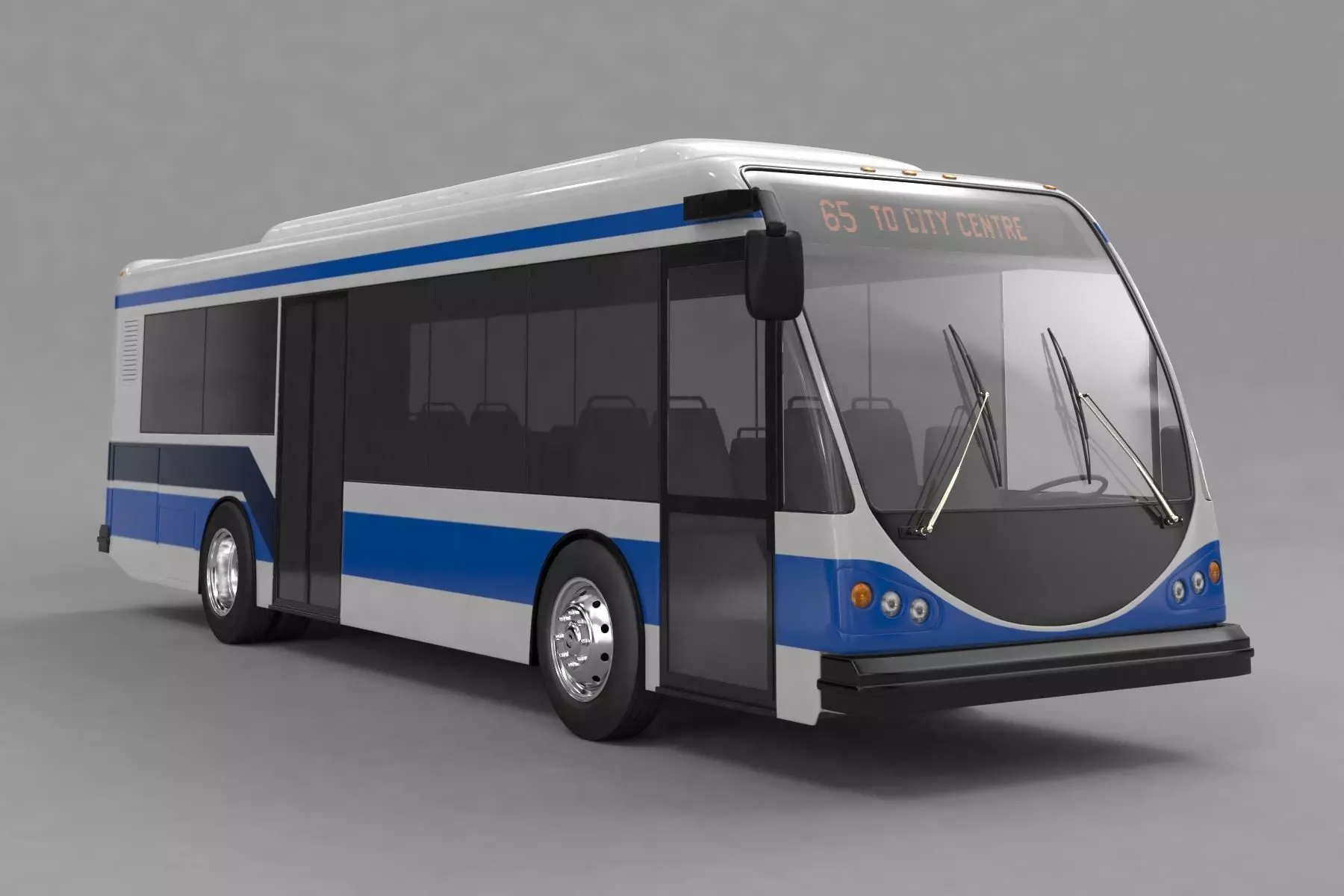 Bus ElDorado National EZ Rider II 3D model_0