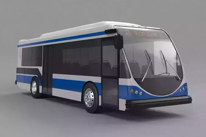 Bus ElDorado National EZ Rider II 3D model