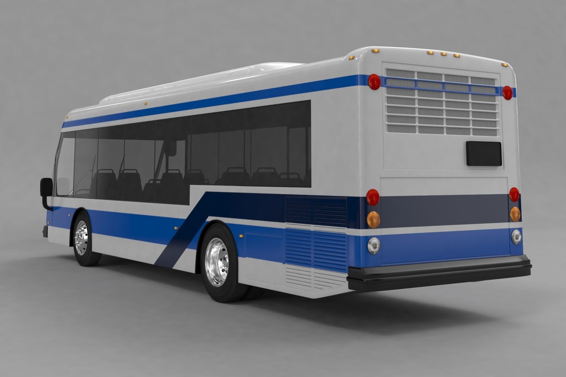 Bus ElDorado National EZ Rider II 3D model_1