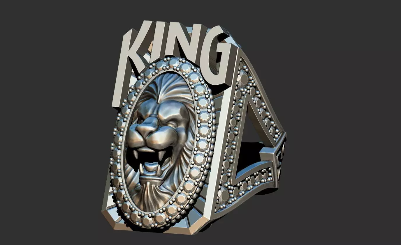 RING OF THE KING 3D print model_0