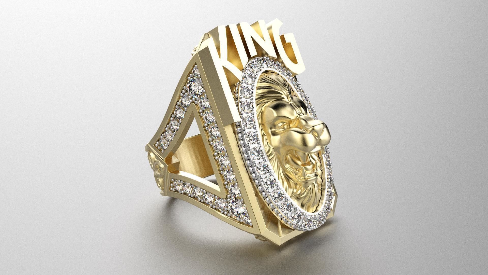 RING OF THE KING 3D print model_9