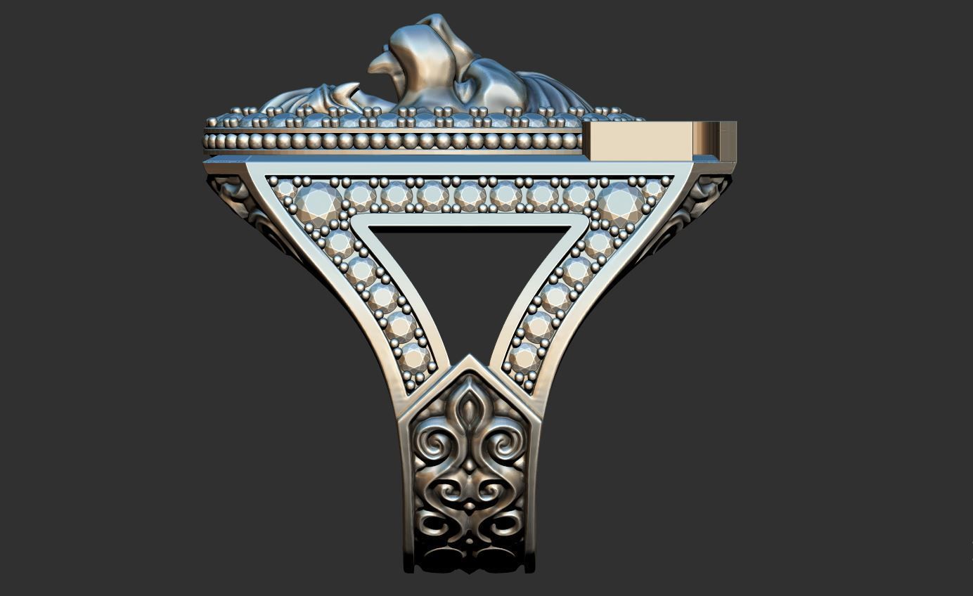 RING OF THE KING 3D print model_6