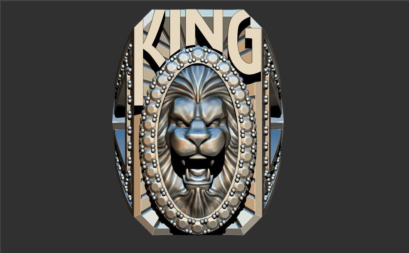 RING OF THE KING 3D print model_4