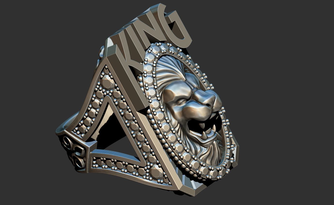 RING OF THE KING 3D print model_7