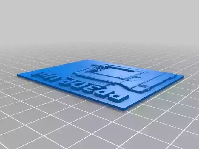 PP3DP Up Plus Lithophane