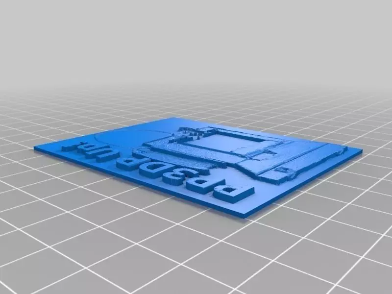 PP3DP Up Plus Lithophane Free 3D print model_0
