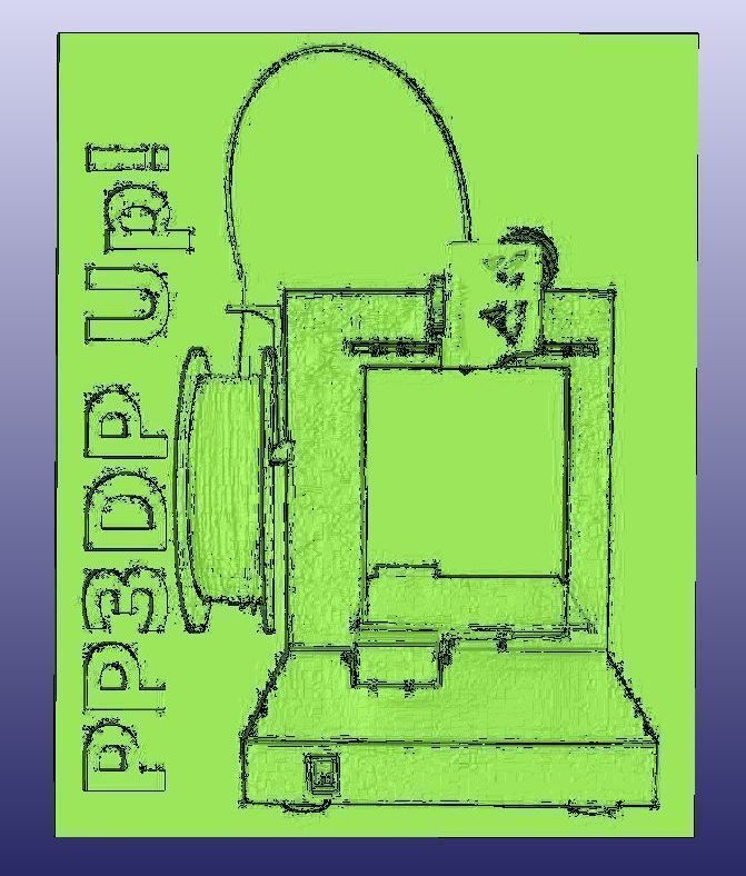 PP3DP Up Plus Lithophane Free 3D print model_2