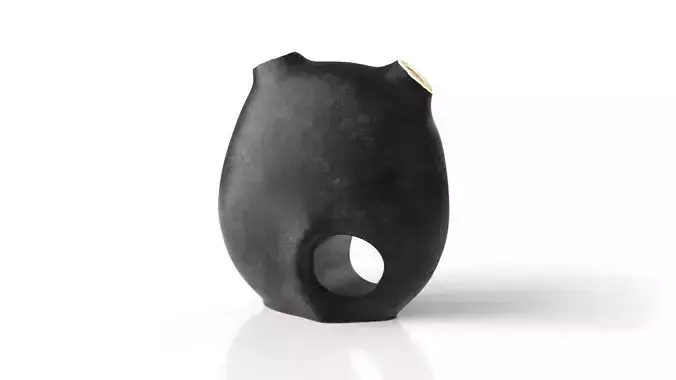Austrian Moon Vase Sculpture