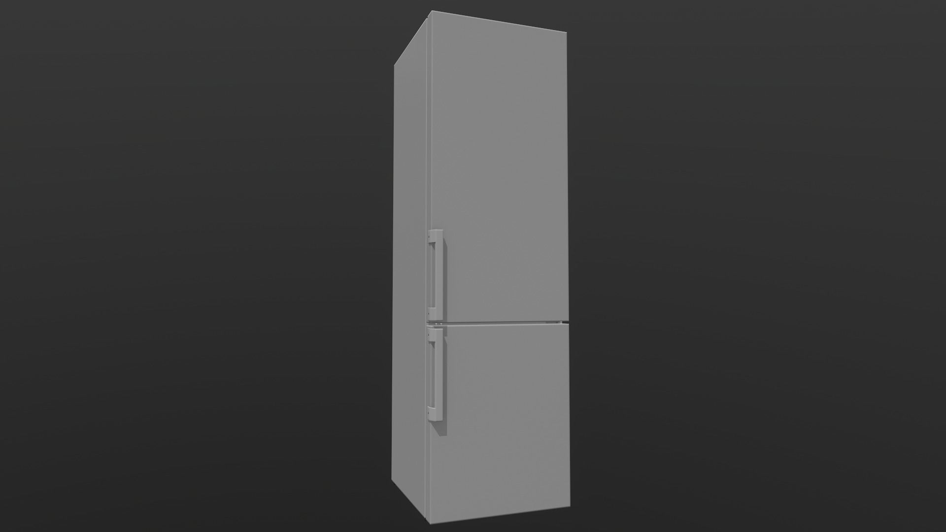 Refrigerator Low-poly 3D model_20