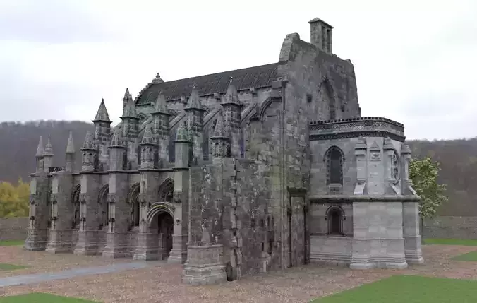 Rosslyn Chapel 3D model