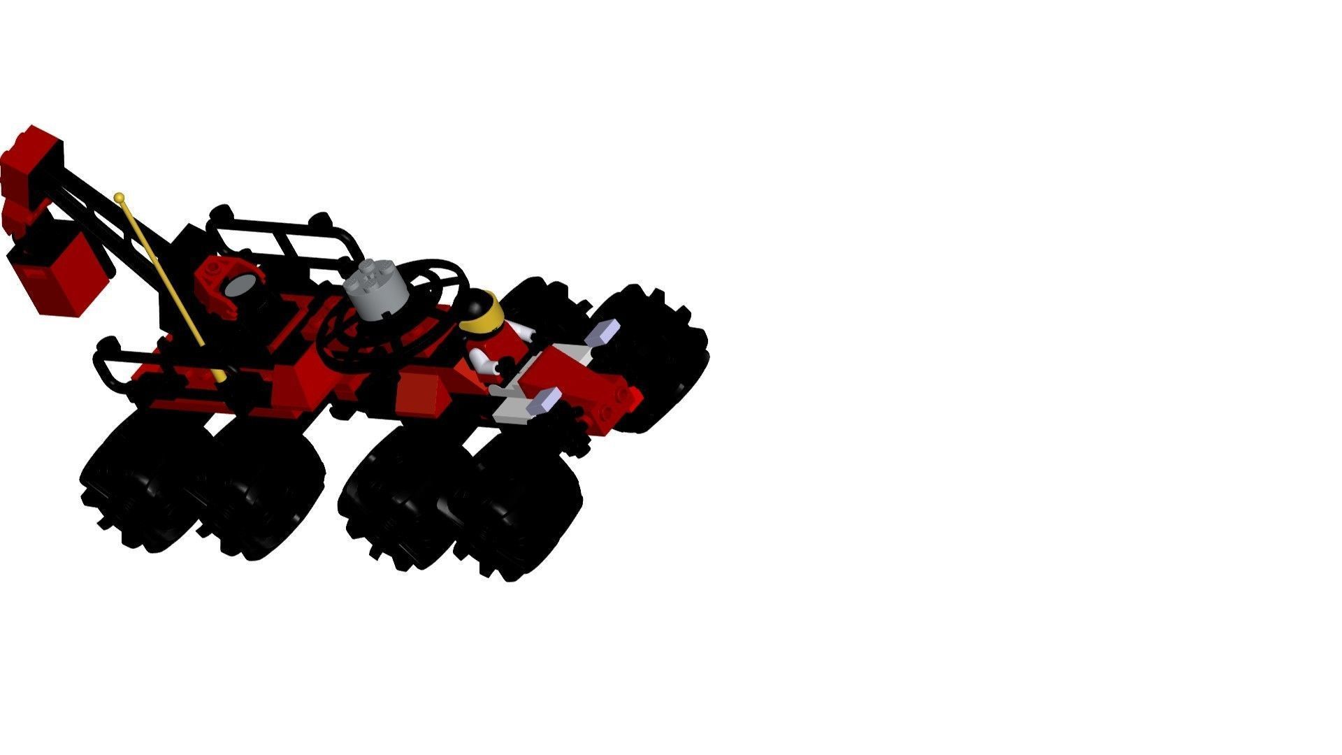 Celestial Forager 8x8 vechical 3D model_5