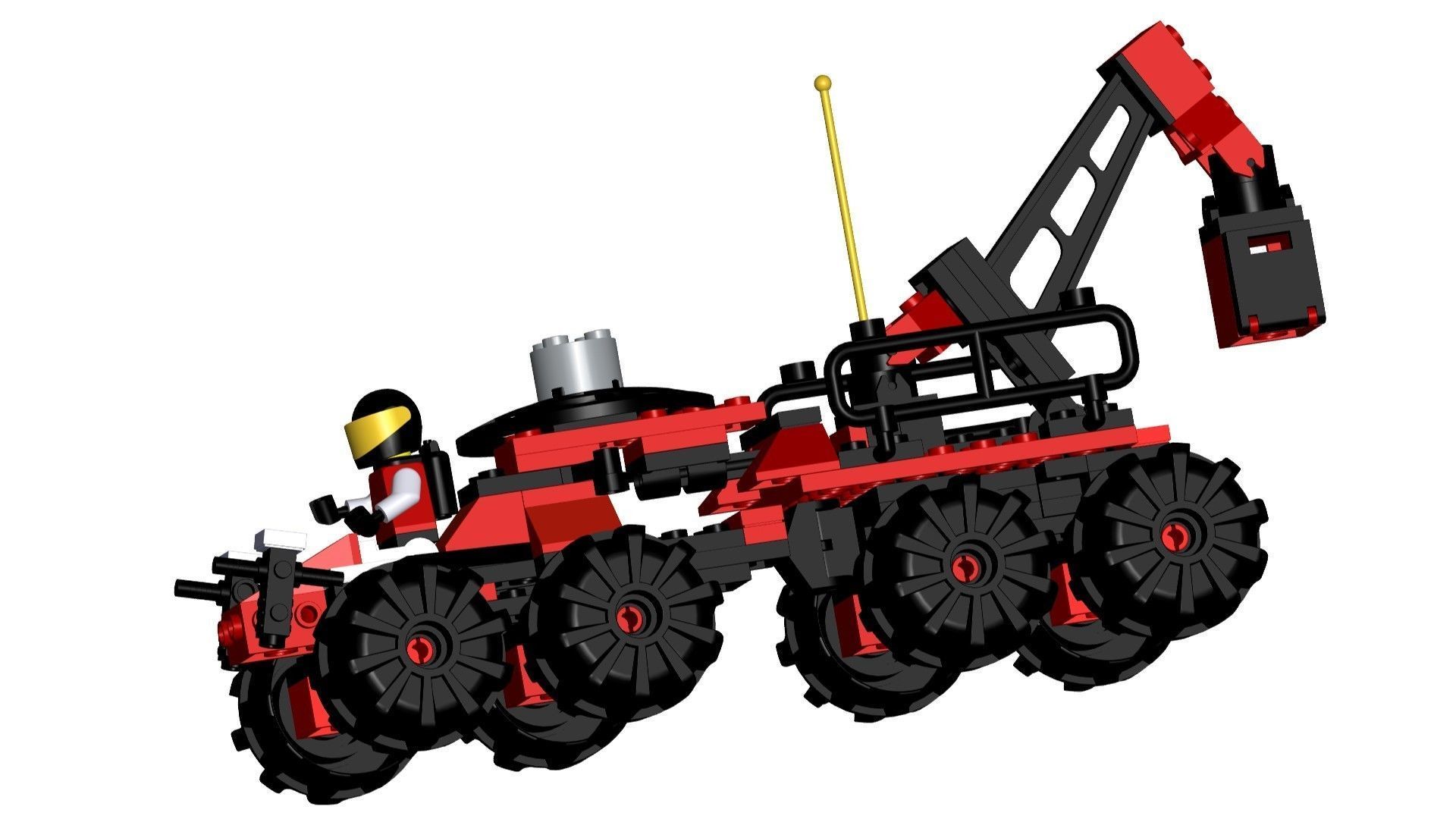 Celestial Forager 8x8 vechical 3D model_2