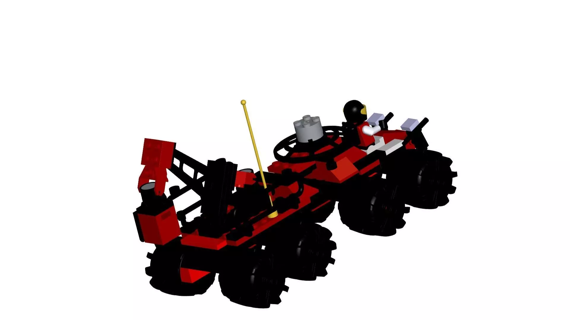 Celestial Forager 8x8 vechical 3D model_0