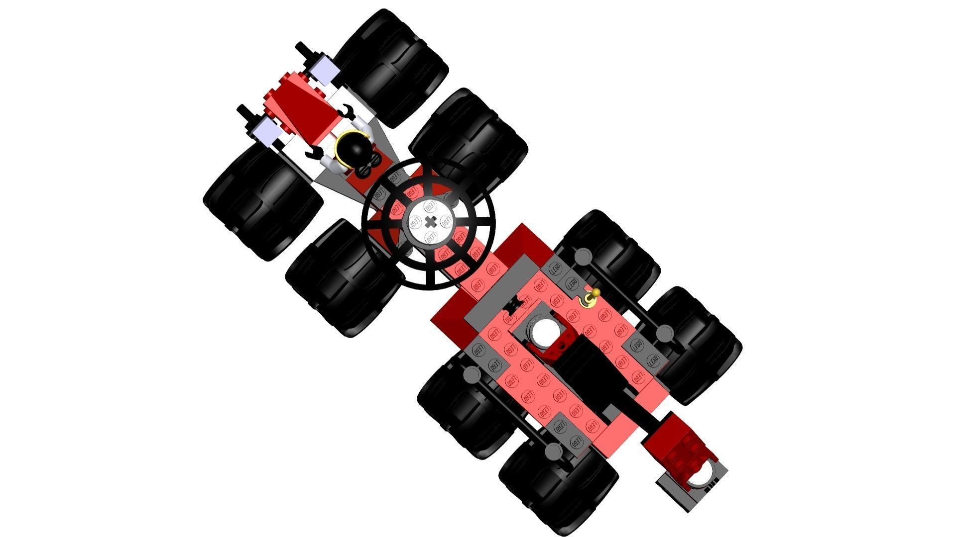 Celestial Forager 8x8 vechical 3D model_1