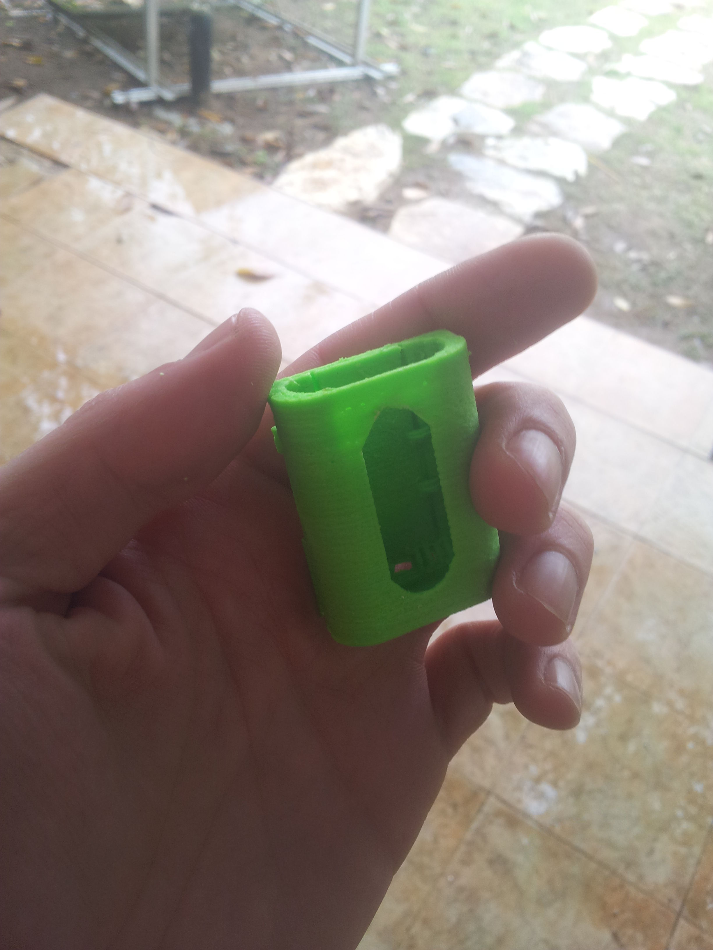 Canon Li-ion Power replacement as battery 3D print model_1