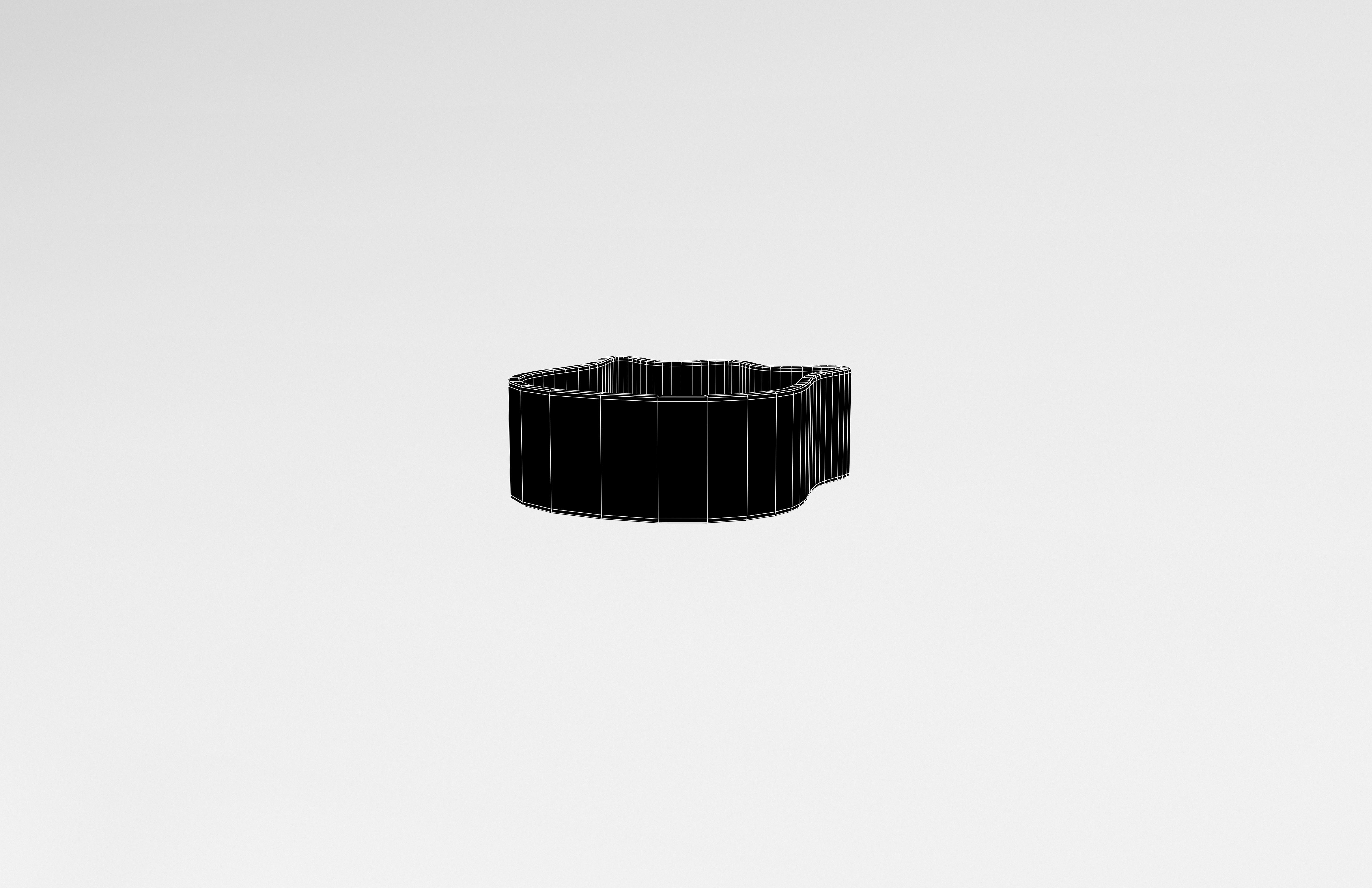 Flower Cookie Cutter v1 001 Low-poly 3D model_6