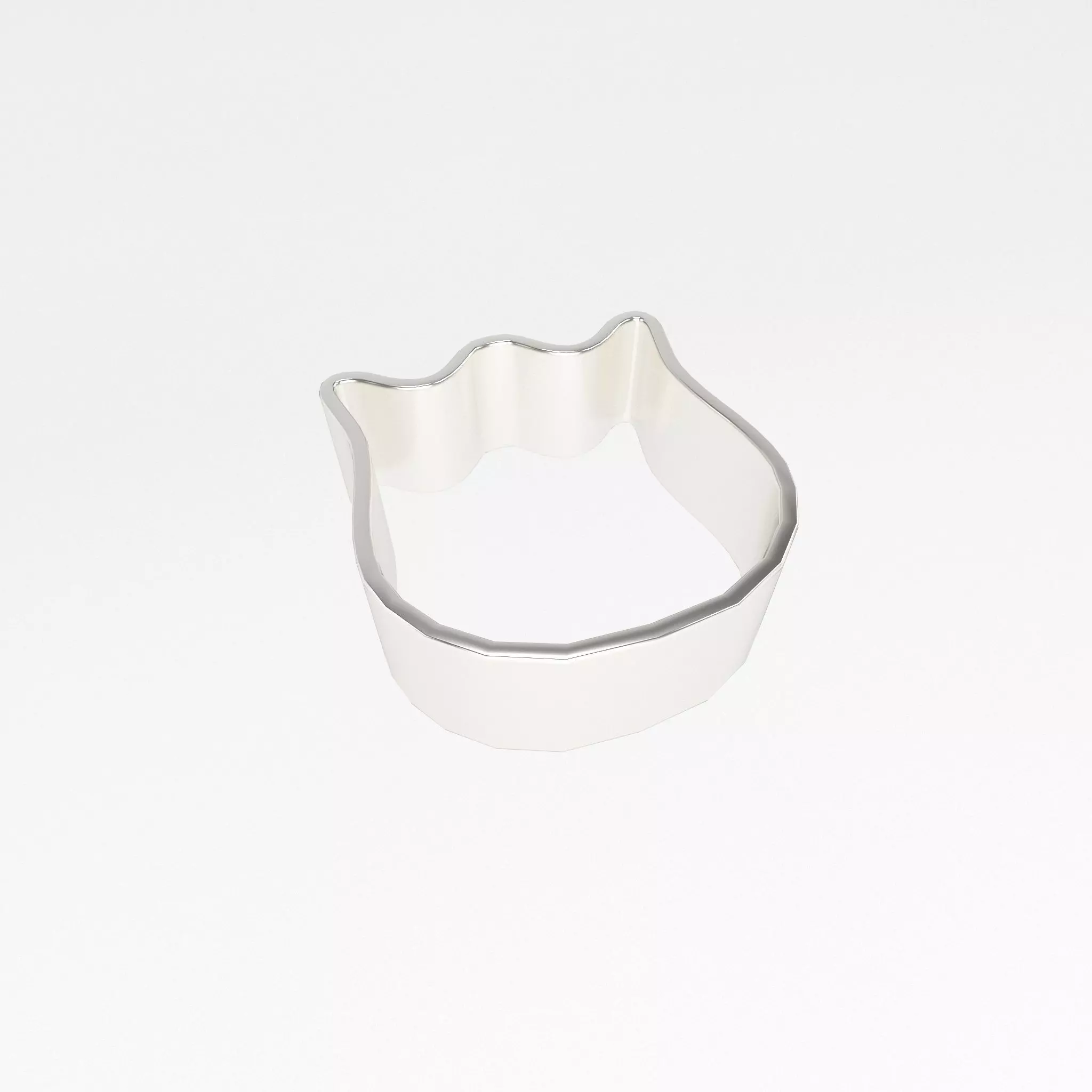 Flower Cookie Cutter v1 001 Low-poly 3D model_0