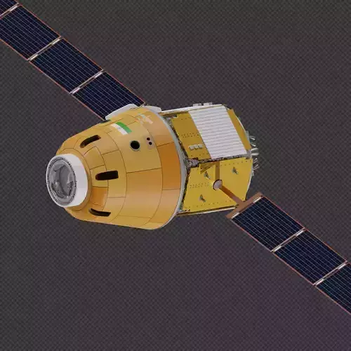 Gaganyaan spacecraft 3D model