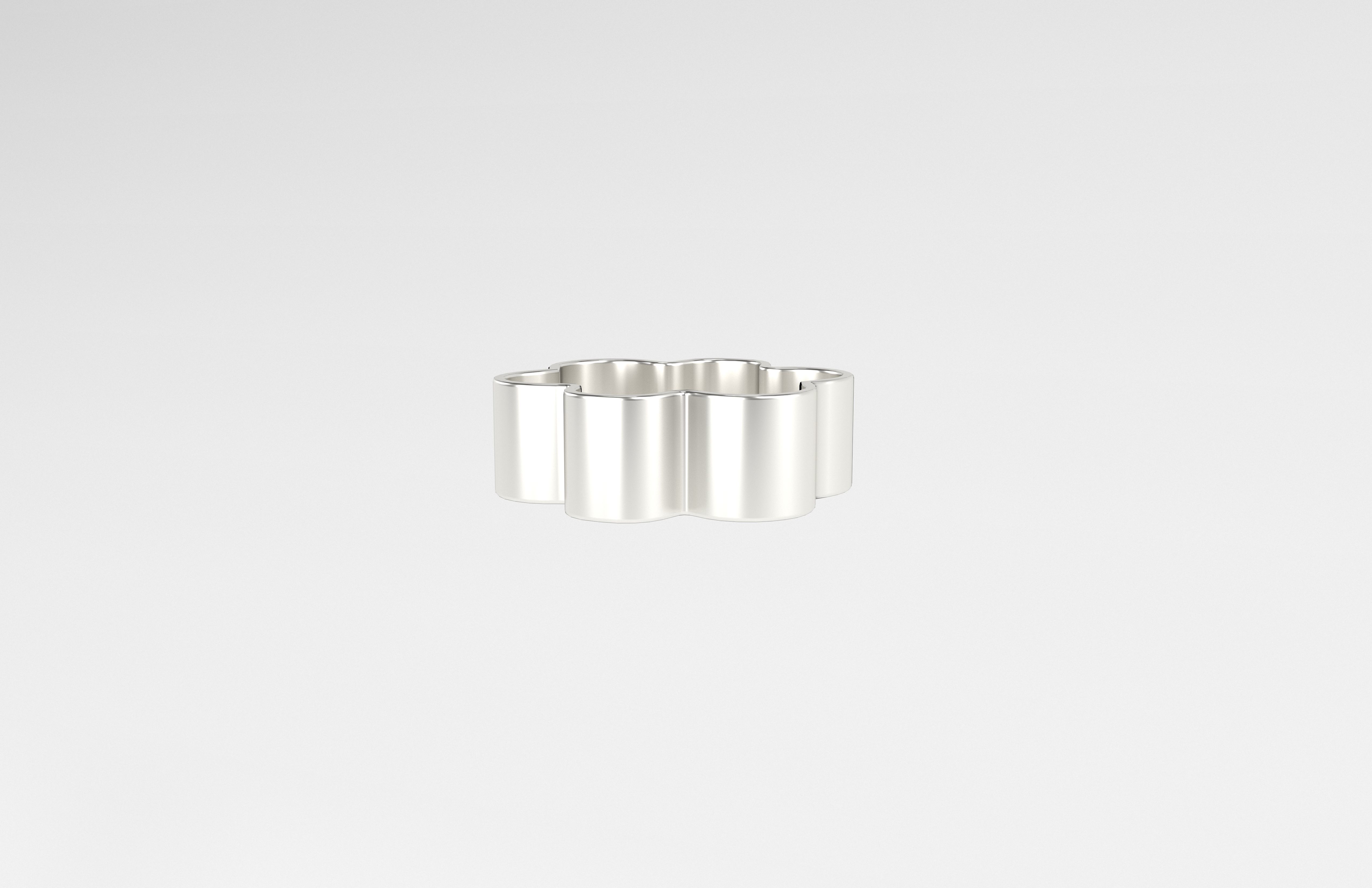 Flower Cookie Cutter v2 001 Low-poly 3D model_2