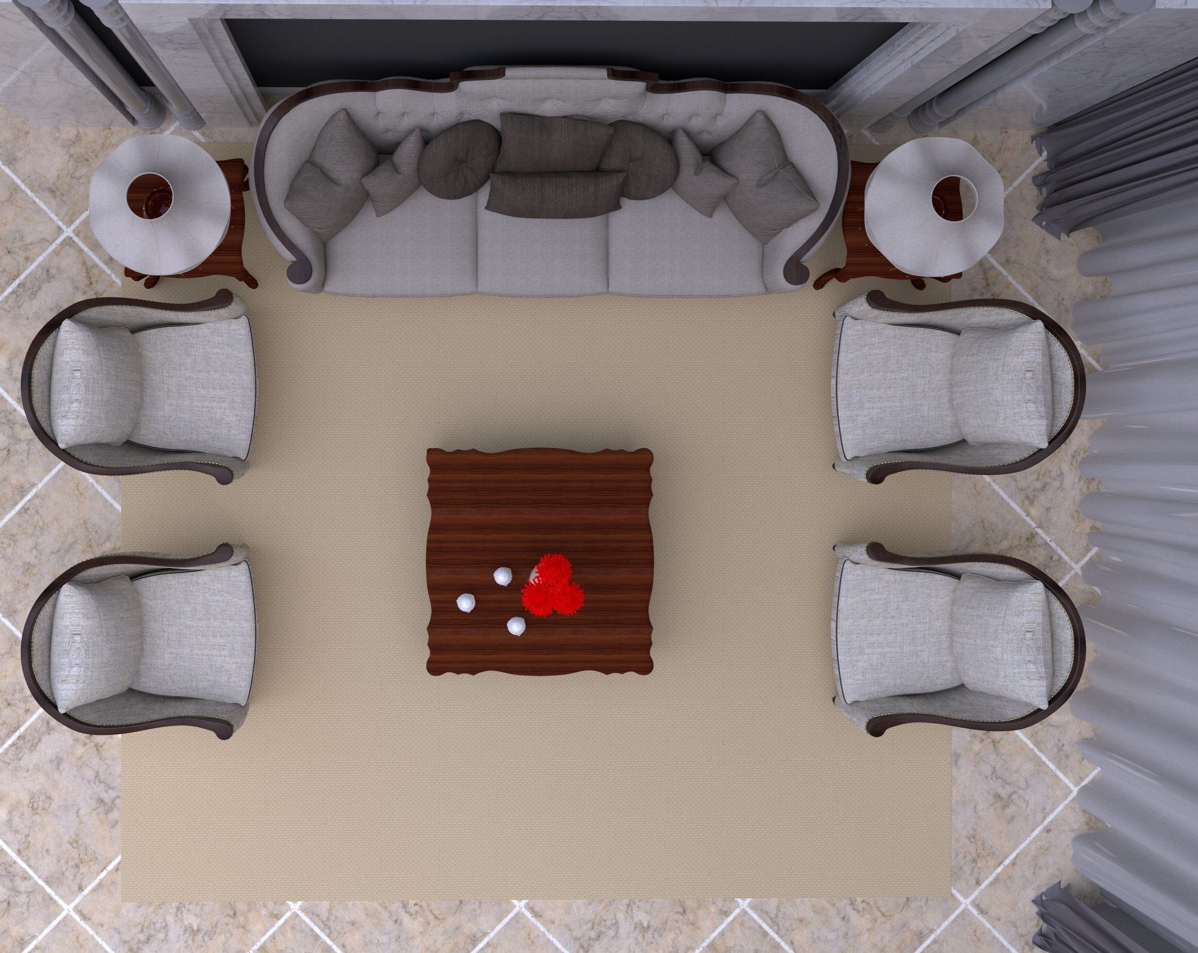 REVIT SETTING AREA 3D model_2