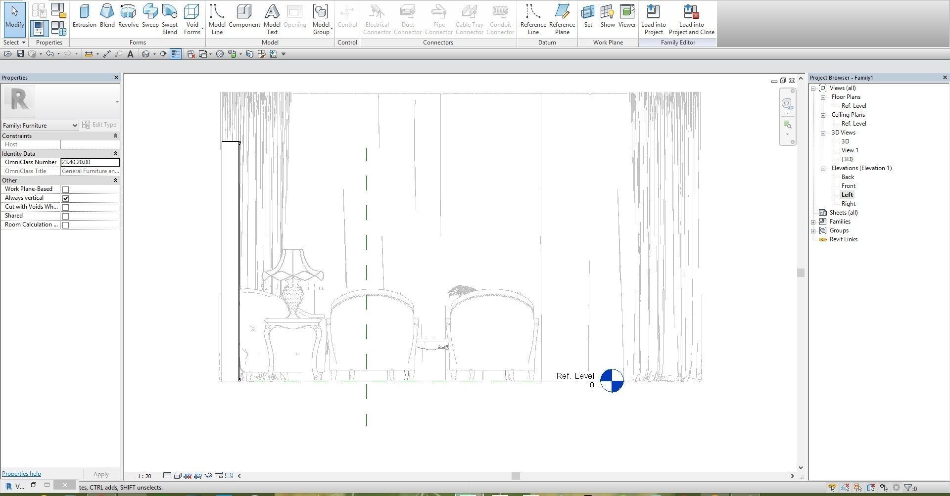 REVIT SETTING AREA 3D model_9