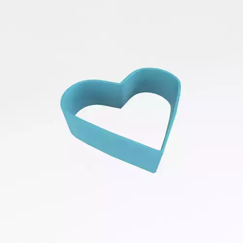 Heart Cookie Cutter v1 002