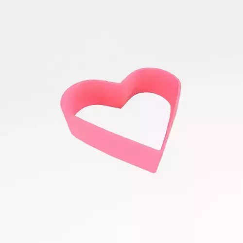 Heart Cookie Cutter v1 003