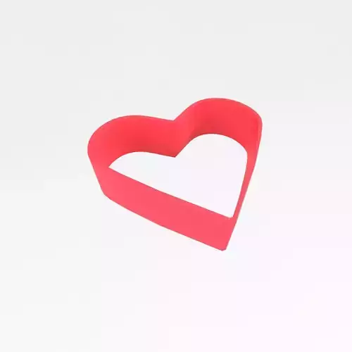 Heart Cookie Cutter v1 004
