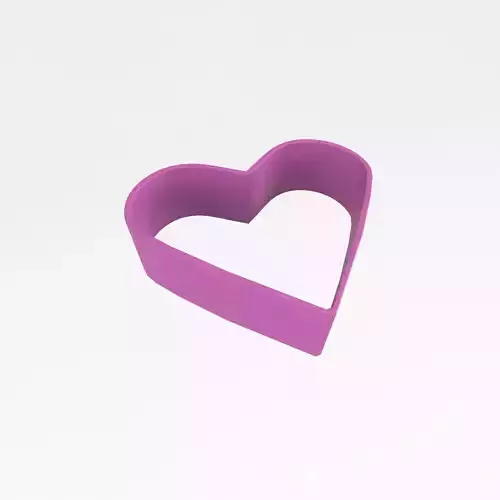 Heart Cookie Cutter v1 005