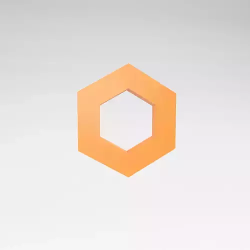 Chainlink Coin v1 002 Low-poly 3D model