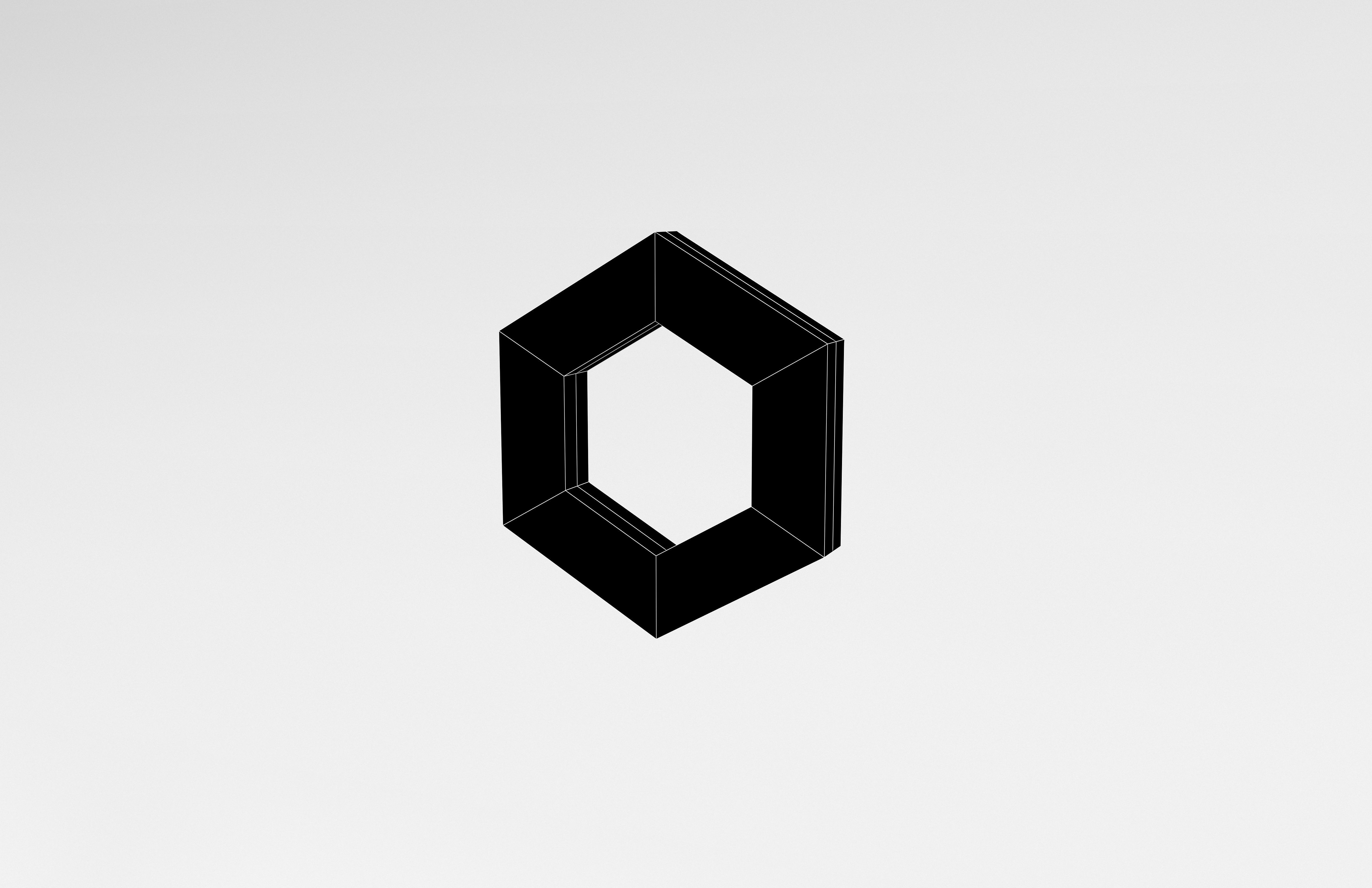 Chainlink Coin v1 005 Low-poly 3D model_6