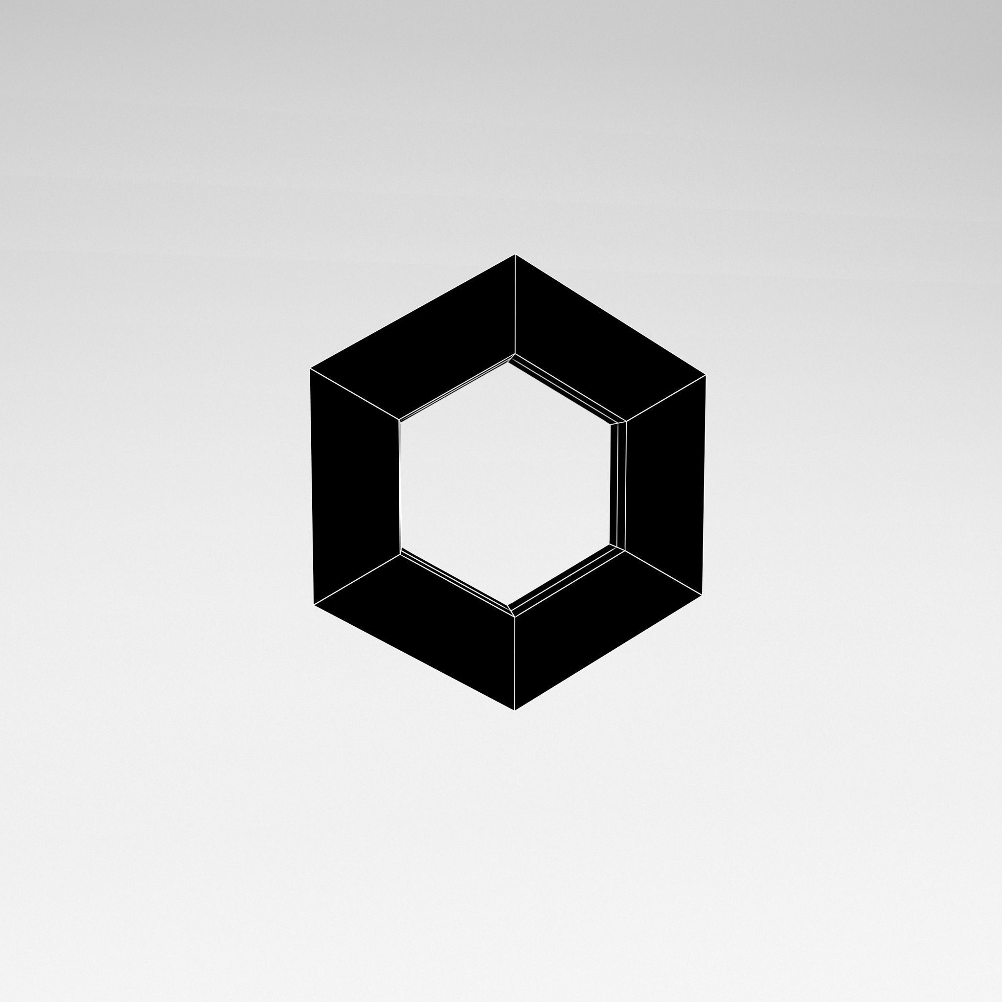 Chainlink Coin v1 005 Low-poly 3D model_4