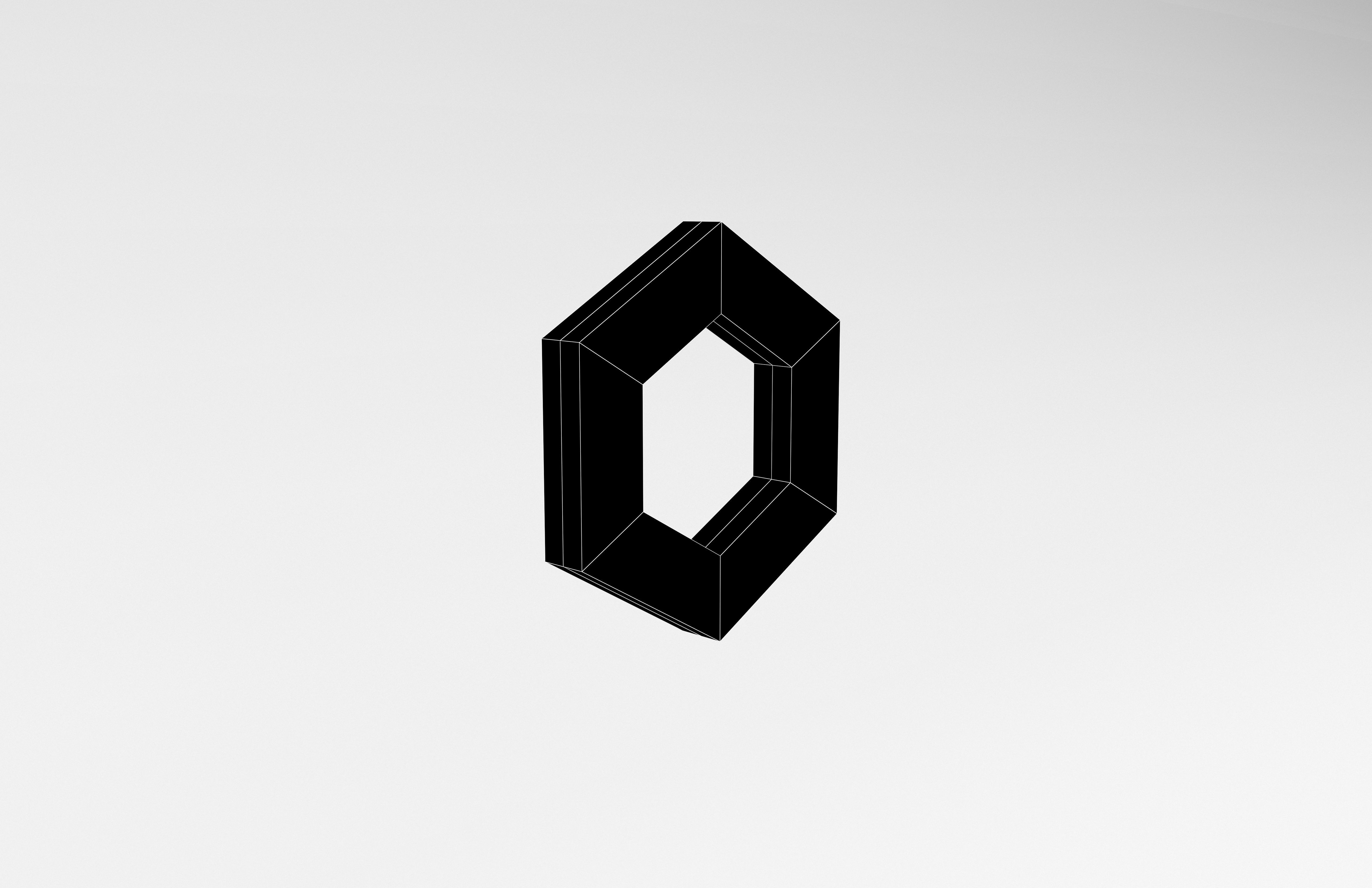 Chainlink Coin v1 005 Low-poly 3D model_7