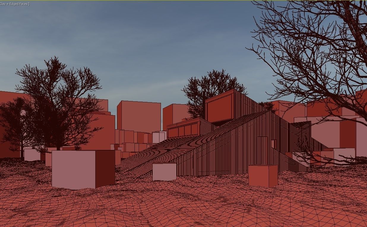 Winter Cabin House 3D model_13