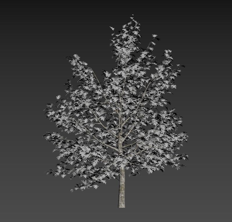 Winter Cabin House 3D model_37