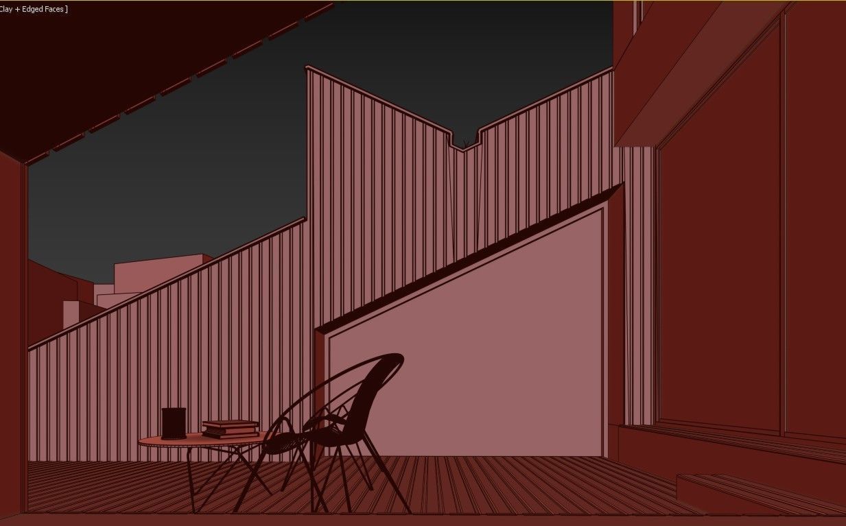 Winter Cabin House 3D model_18