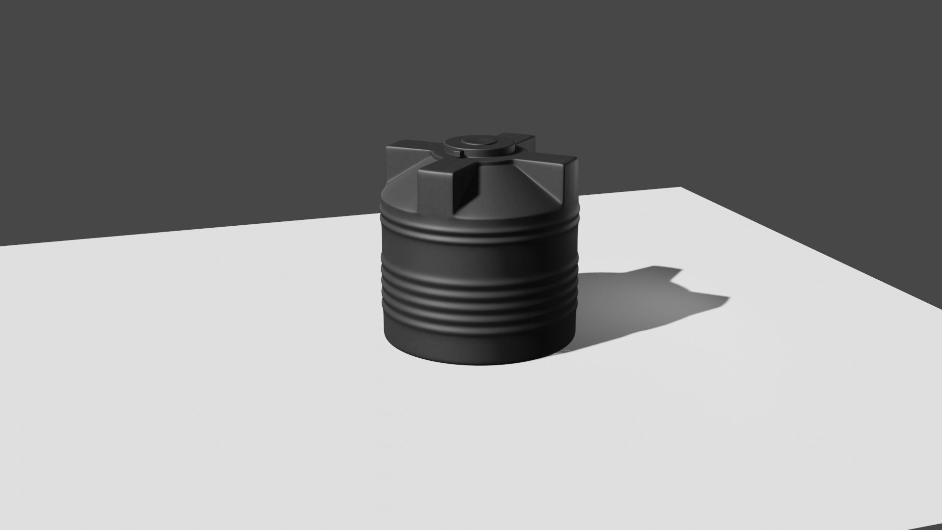 Industrial and household Water Tank Free 3D model_3
