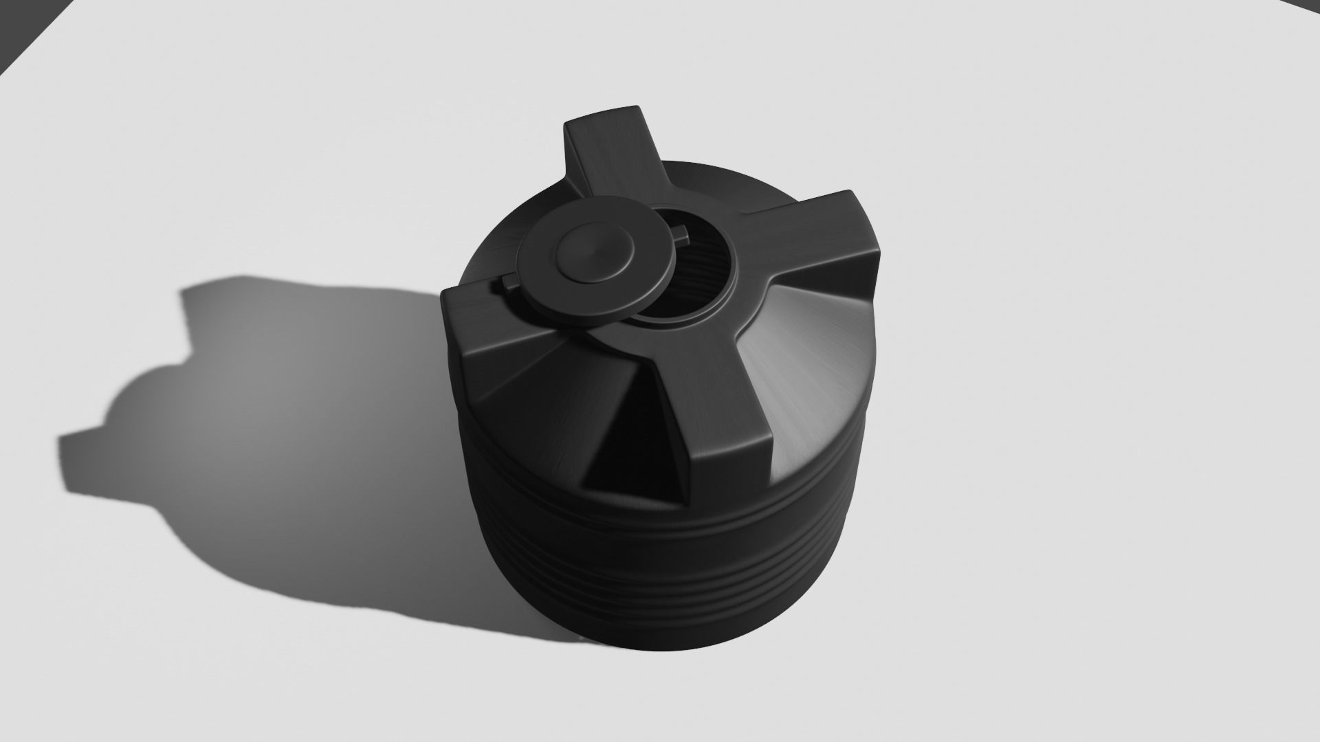 Industrial and household Water Tank Free 3D model_1