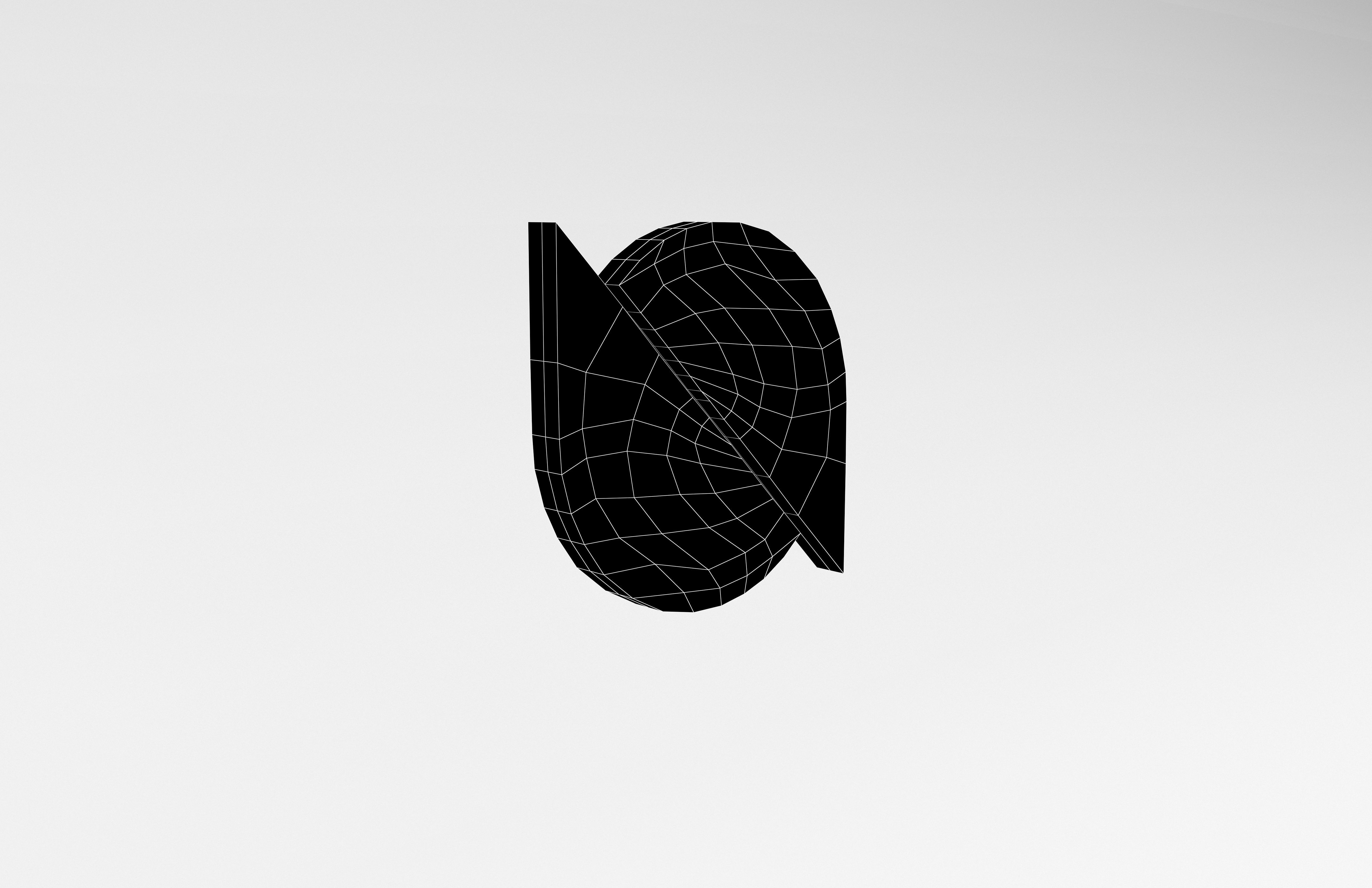 Ontology Coin v1 004 Low-poly 3D model_7