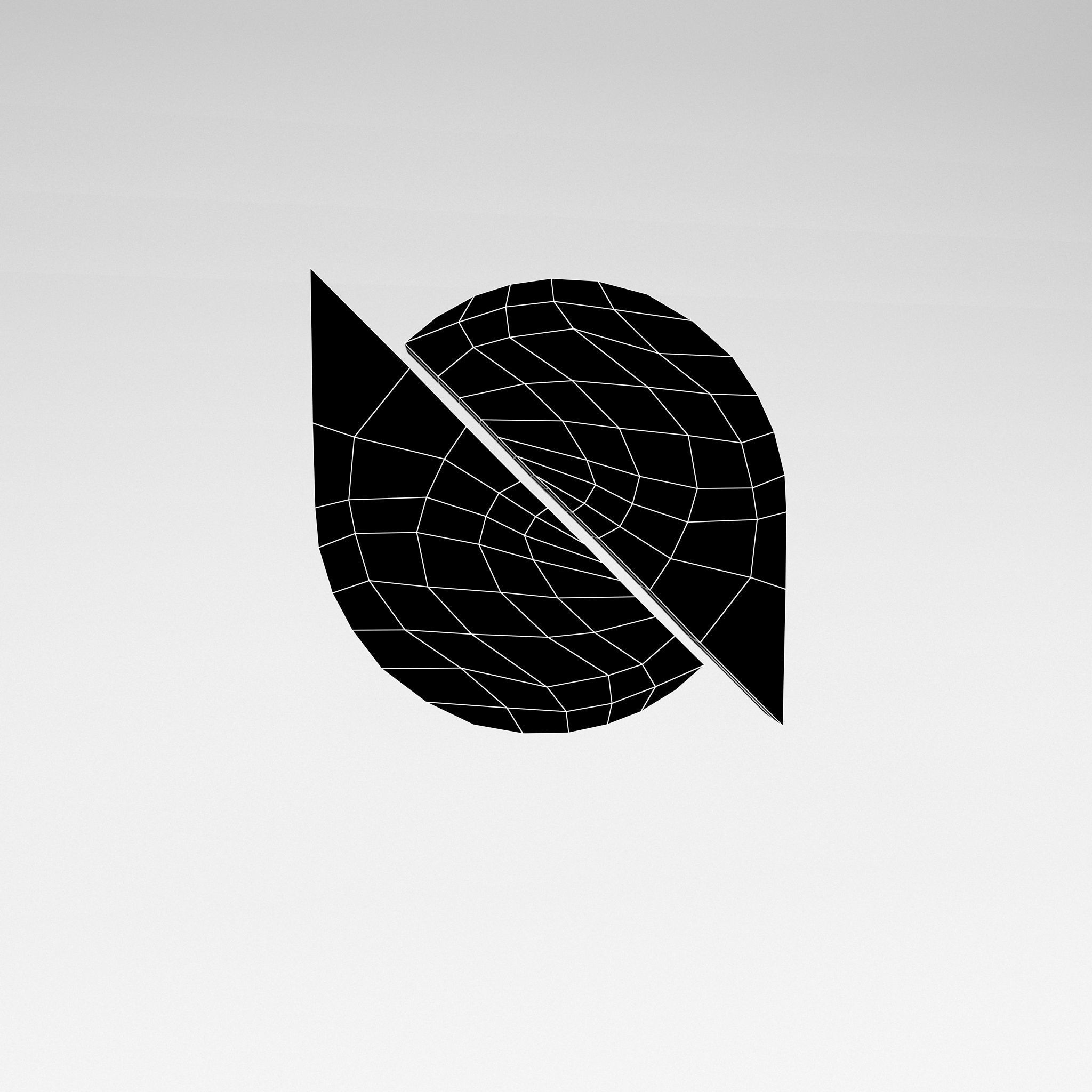 Ontology Coin v1 004 Low-poly 3D model_4