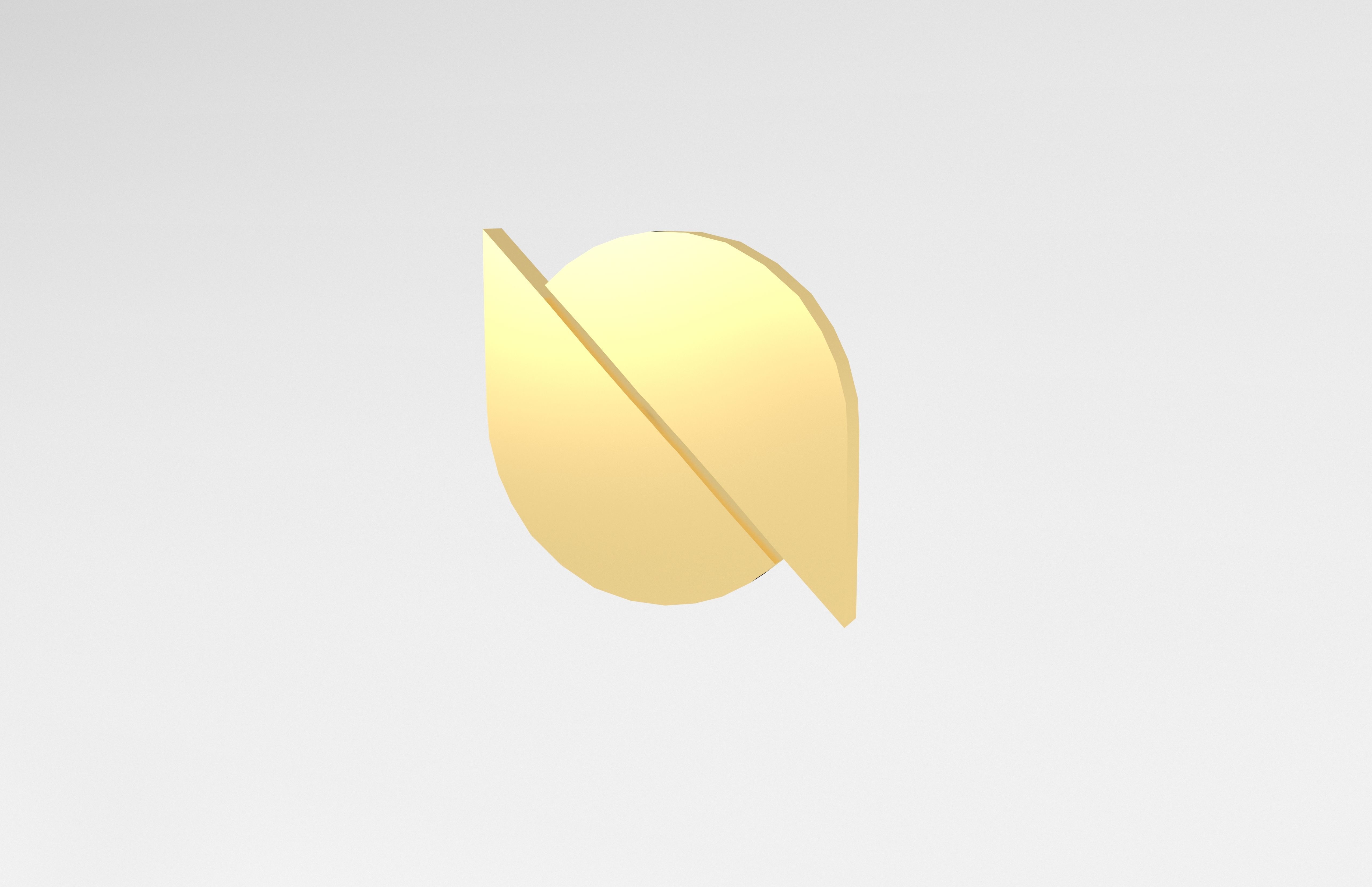 Ontology Coin v1 005 Low-poly 3D model_1