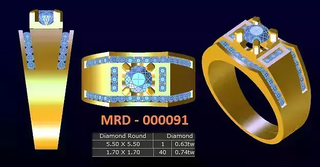 10 models diamond menring 10
