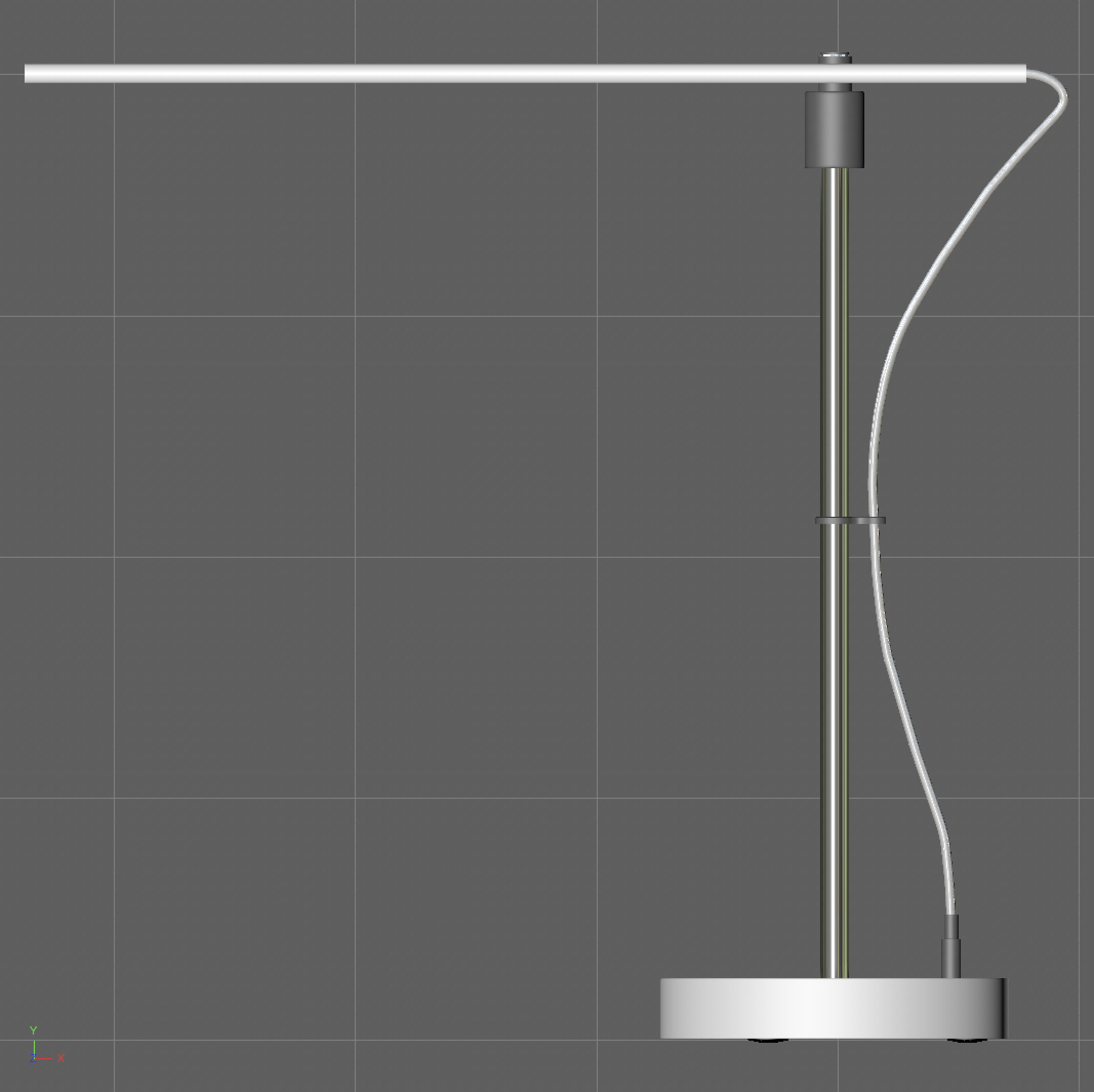 Modern Lamp 3D model_5