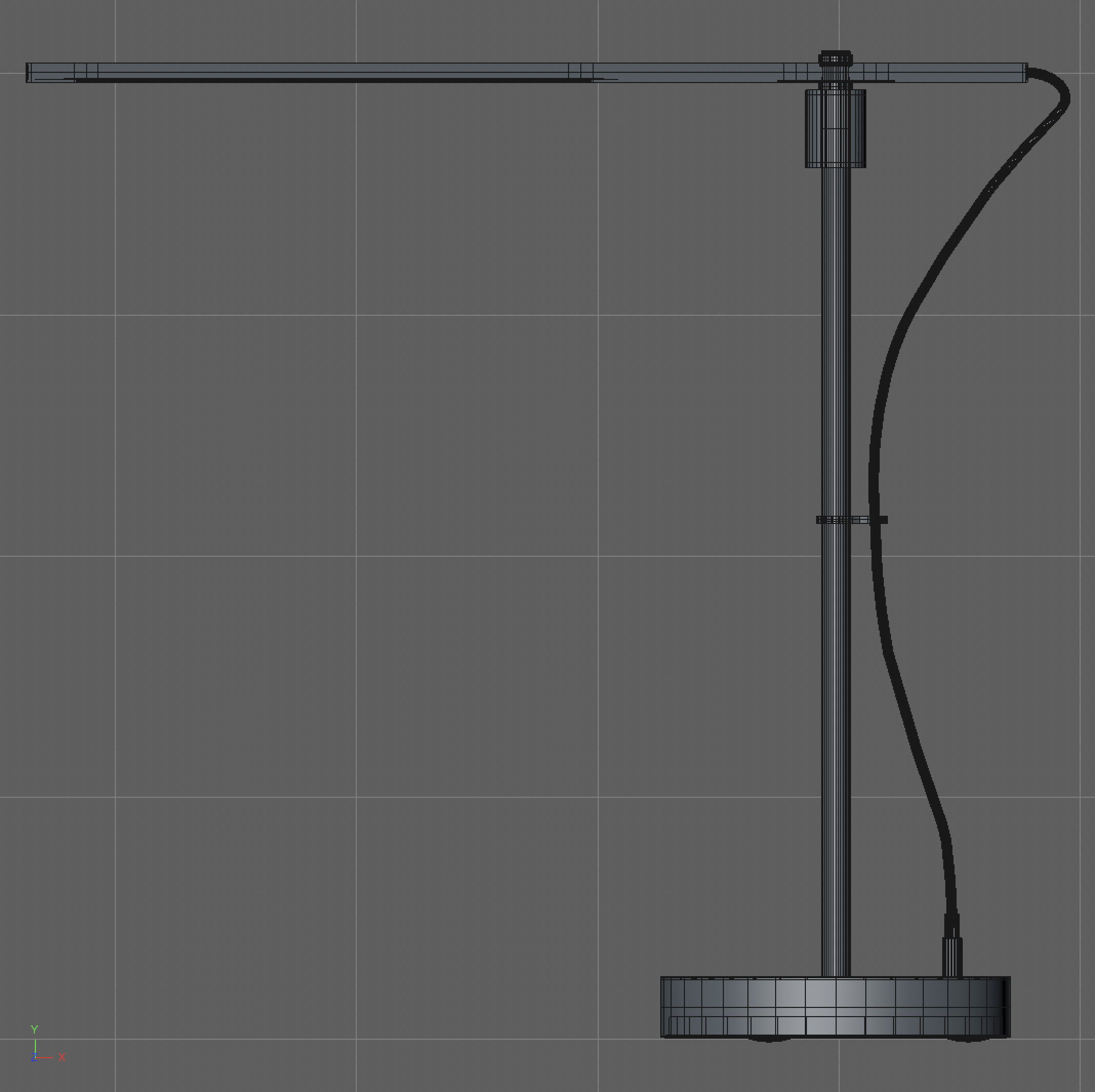 Modern Lamp 3D model_4