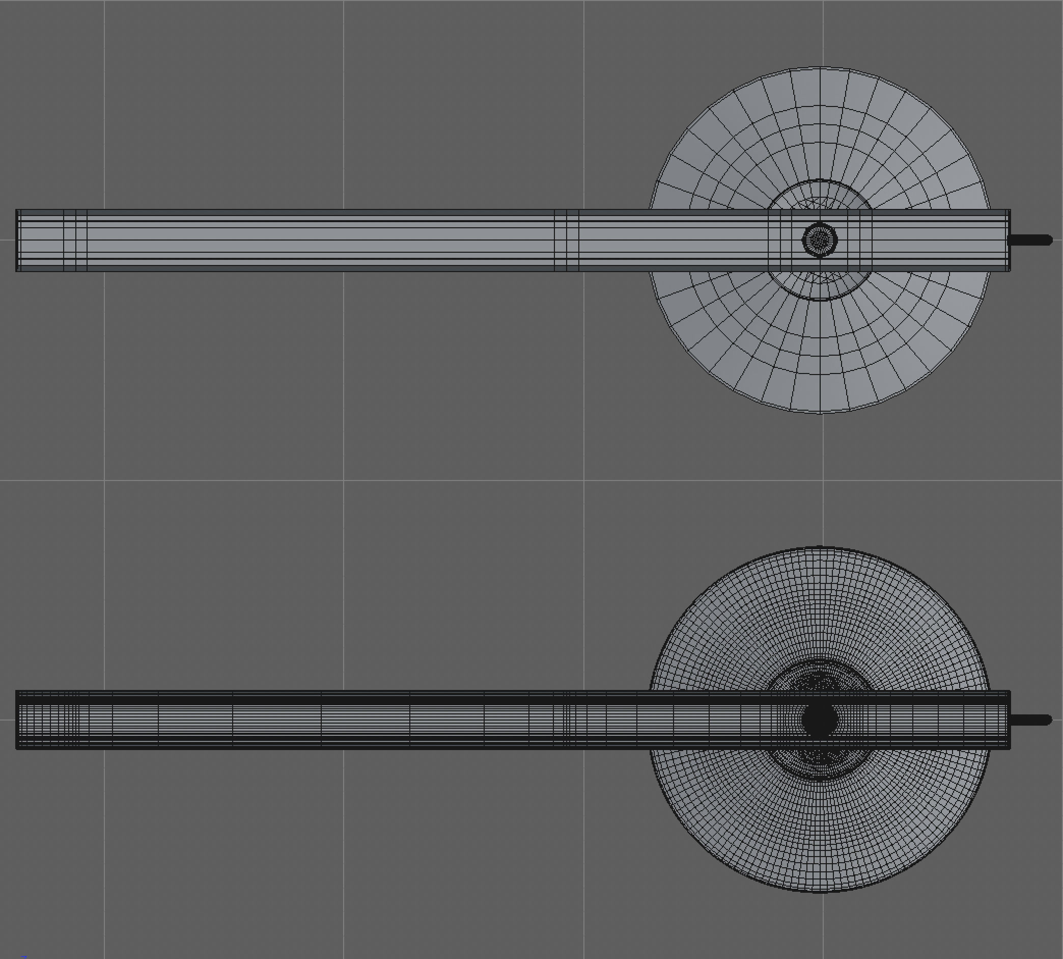 Modern Lamp 3D model_8